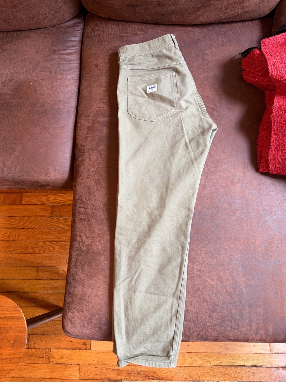 Lee Workwear Olive Green Trousers W30 L32